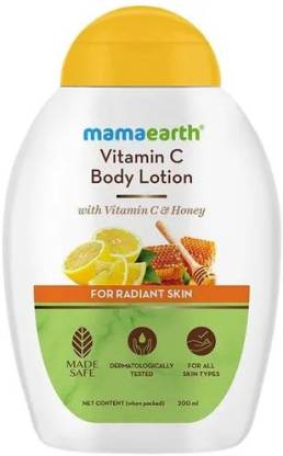 MamaEarth Vitamin C Body Lotion with Vitamin C & Honey for Radiant Skin, 200ml
