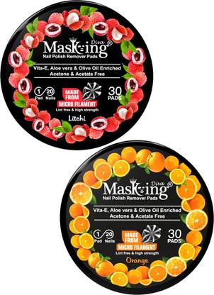 MasKing Nail Polish Remover Wipe Tissue Wet Round Pads (Litchi and Orange) Pack of 02 - Price in India, Buy MasKing Nail Polish Remover Wipe Tissue Wet Round Pads (Litchi and Orange) MasKing Nail Polish Remover Wipe Tissue Wet Round Pads (Litchi and Orange) Pack of 02 - Price in India, Buy MasKing Nail Polish Remover Wipe Tissue Wet Round Pads (Litchi and Orange)