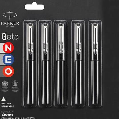 PARKER Beta Neo (Combo of 5 pen) Ball Pen - Buy PARKER Beta Neo (Combo of 5 pen) Ball Pen - Ball