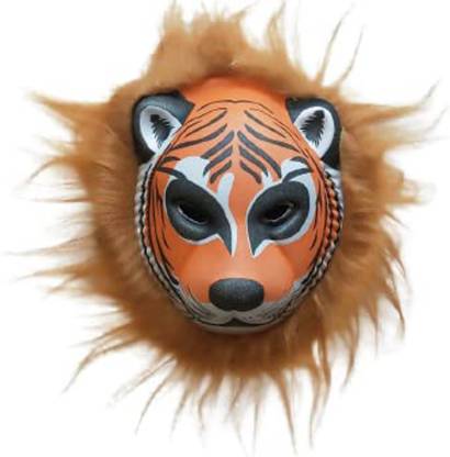 salvusappsolutions Animal Face Mask with Elastic for kids for Theme Party  (Orange & Brown_6x8 inch) Decorative Showpiece - 20 cm Price in India - Buy  salvusappsolutions Animal Face Mask with Elastic for