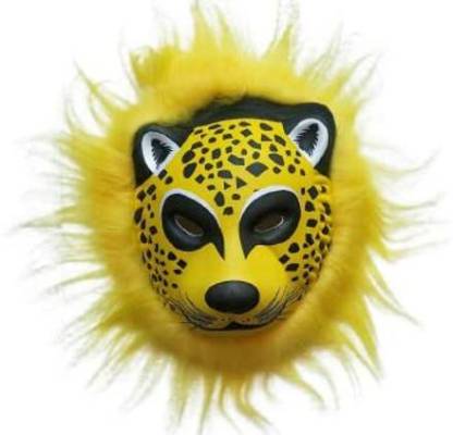 Salvus APP SOLUTIONS Animal Face Mask with Elastic for kids for Party  (Black & Yellow_6x7 inch) Decorative Showpiece - 17 cm Price in India - Buy  Salvus APP SOLUTIONS Animal Face Mask