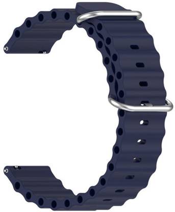 AOnes Ocean Silicone Watch Bands for Boat Wave Fit Call Smart Watch ...