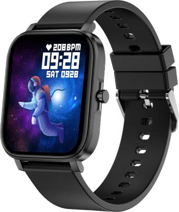 Fire-Boltt Epic, 1.69″ HD Display with SPO2 Smartwatch  (Black Strap, Free Size)