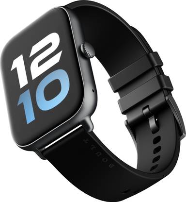 [For Paytm] Boult Ridge Bluetooth Calling, 1.8″ 500Nits High Brightness HD Display Smartwatch  (Black Strap, Free Size)