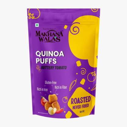 Makhanawala’s Quinoa puff |Buttery Tomato Roasted Puffs|  (70 g)
