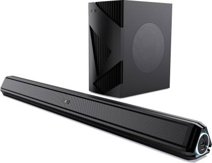 [For Citi Credit Card EMI] boAt Aavante Bar Chord with Wireless Subwoofer and Dynamic LEDs 160 W Bluetooth Soundbar  (Premium Black, 2.1 Channel)