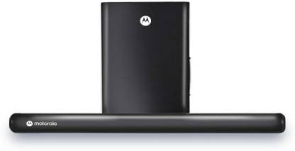 [For PNB Credit Card] MOTOROLA AmphisoundX Vibe Dolby Digital with wireless Subwoofer 250 W Bluetooth Soundbar  (Black, 2.1 Channel)