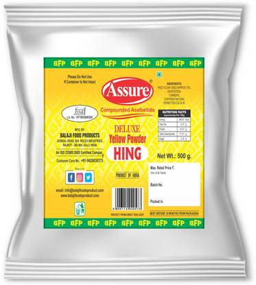 ASSURE Deluxe Compounded Hing(Asafoetida) Yellow Powder ...