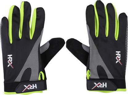 HRX XTRM Cycle Riding Glove Cycling Gloves  (Black, Green)