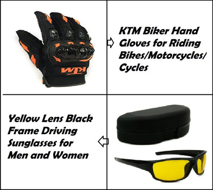 ktm bike riding gloves