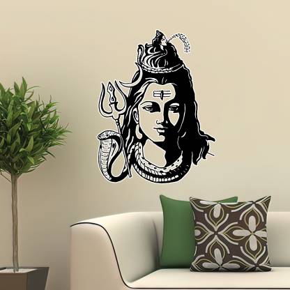 wallpics shambhu l Mahadev | Mahakal |Bholenath| Shiva Self Adhesive ...