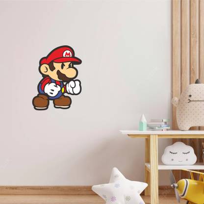 WALLSTICK Super Mario Small Self Adhesive Sticker Price in India - Buy ...