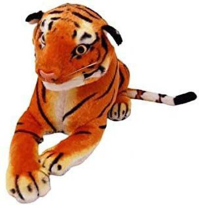 Wustifyz Upgraded Pro Non-Toxic Tiger Animal Soft Plush Stuffed Toy for  Kids & Home - 24 mm - Upgraded Pro Non-Toxic Tiger Animal Soft Plush  Stuffed Toy for Kids & Home .