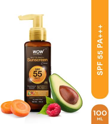 WoW Skin Science Sunscreen Matte Finish - Spf 55 Pa+++