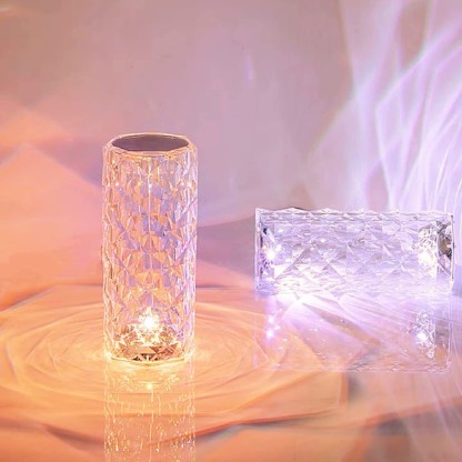 rose diamond table lamp touch