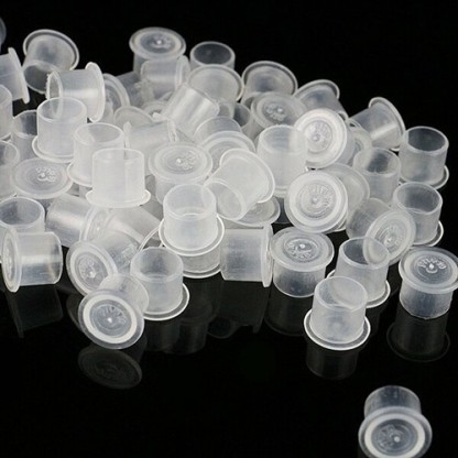 Buy Tattoo Ink Caps Cups  Yuelong 1000 pcs Disposable Tattoo Ink Cups  SmallTattoo Pigment Ink Caps 9MM For Tattooing Tattoo MachineTattoo  SuppliesTattoo NeedlesTattoo Kits Online at Lowest Price in Ubuy India