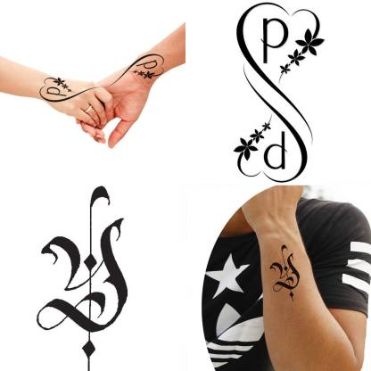 Ordershock PY Name Letter Tattoo Waterproof Boys and Girls Temporary Body  Tattoo Pack of 2. - Price in India, Buy Ordershock PY Name Letter Tattoo  Waterproof Boys and Girls Temporary Body Tattoo