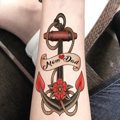 52 Gorgeous Anchor Tattoos For Thigh  Tattoo Designs  TattoosBagcom