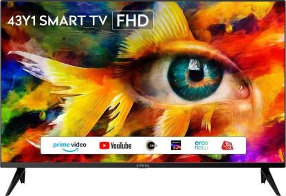 [For Kotak/ICICI/Citi Credit Cards] Infinix Y1 109 cm (43 inch) Full HD LED Smart Linux TV  (43Y1)