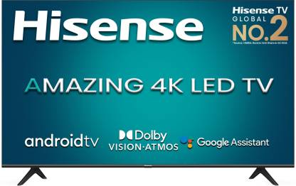 Hisense A71F Series 177 cm (70 inch) Ultra HD (4K) LED Smart Android TV with Dolby Vision and Dolby Atmos