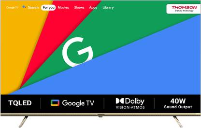 [For SBI Credit Card] Thomson 164 cm (65 inch) Ultra HD (4K) LED Smart Google TV with with Dolby Vision & Dolby Atmos  (65OPMAX9033)
