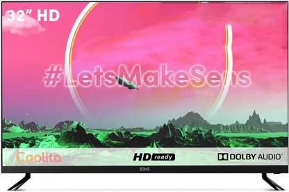 SENS 80 cm (32 inch) HD Ready LED Smart Linux TV with Dolby Audio  (32WCSHD)