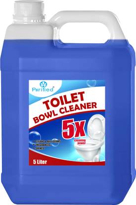 Purified Fresh Ultra Shine Regular use 5X power Toilet Cleaner Ocean ...