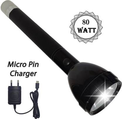 Zfx Long Range Led 2 In 1 Long Distance Torch Up To 1 Km High Power With Top Light Torch Price In India Buy Zfx Long Range Led 2 In 1