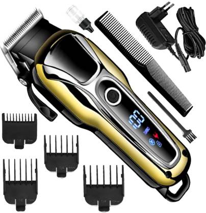 KEAMI New professional hair trimmer hair clipper for men and women Fully  Waterproof Trimmer 120 min Runtime 4 Length Settings Price in India - Buy  KEAMI New professional hair trimmer hair clipper