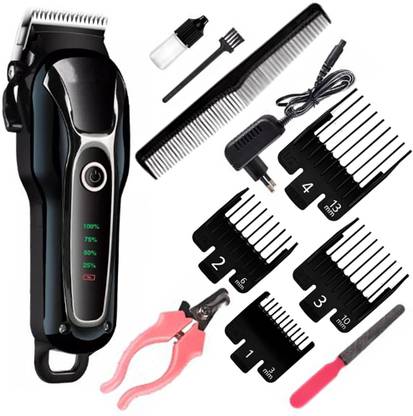 AZSD KEMEI Electric Rechargeable Cordless Hair Clipper & Hair Trimmer For pet Animal Fully Waterproof Trimmer 120 min Runtime 4 Length Settings Price in India - Buy AZSD KEMEI Electric Rechargeable Cordless AZSD KEMEI Electric Rechargeable Cordless Hair Clipper & Hair Trimmer For pet Animal Fully Waterproof Trimmer 120 min Runtime 4 Length Settings Price in India - Buy AZSD KEMEI Electric Rechargeable Cordless