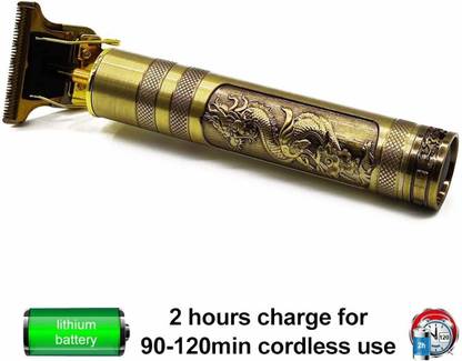 SHIVAM ENTERPRISE MAXTOP Golden Trimmer For Men & Women Clippers Haircut Grooming Kit Trimmer Trimmer 90 min Runtime 4 Length Settings  (Gold)