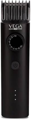 VEGA X3 Beard Trimmer For Men With Quick Charge, 90 Mins Run-time, Waterproof, For Cord & Cordless Use And 40 Length Settings, (VHTH-24) Trimmer 90 min Runtime 10 Length Settings  (Black)