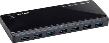 TP-Link UH720 7-Port Hubwith 2 5V/2.4A Charging Ports USB Adapter - TP ...