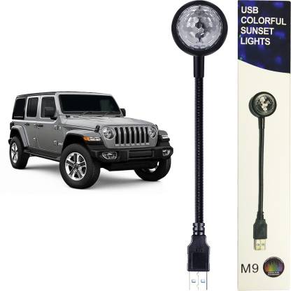 WRADER Flexible USB Disco Light with 7 Colors and 9 Functional Modes  Multicolor USB for Jeep-Wrangler Cars Other Cars SUVs Home Parties Bedroom  and Hall Multicolor Led Light Price in India -