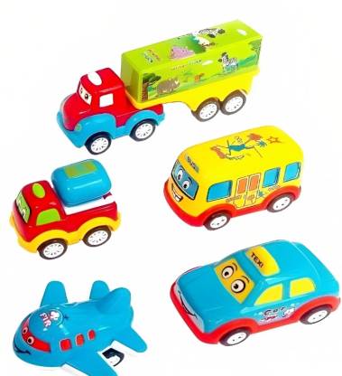 SARASI Cartoon Truck, Bus, Plane, Car Etc (Friction Powered) - Cartoon Truck,  Bus, Plane, Car Etc (Friction Powered) . shop for SARASI products in India.  