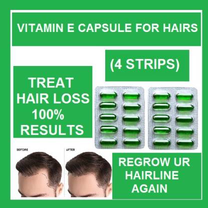 gementis VITAMIN E CAPSULE () (4 STRIPS) FOR HAIR LOSS TREATMENT  (4*10CAPSULE) Price in India - Buy gementis VITAMIN E CAPSULE () (4  STRIPS) FOR HAIR LOSS TREATMENT (4*10CAPSULE) online at 