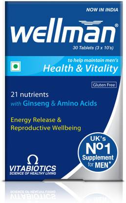 wellman Multivitamin Health Supplement For Men Price in India - Buy ...