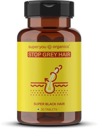 Superyou Organics Plant Based High Potent Biotin Formula for Anti Greying  Hair Price in India - Buy Superyou Organics Plant Based High Potent Biotin  Formula for Anti Greying Hair online at 