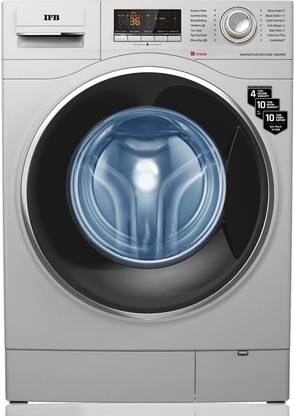 [For HDFC Credit Card] IFB 8 kg with Steam Wash, Aqua Energie, Anti-Allergen 4 years Comprehensive Warranty Fully Automatic Front Load Washing Machine with In-built Heater Silver  (SENATOR PLUS SXS 8014)
