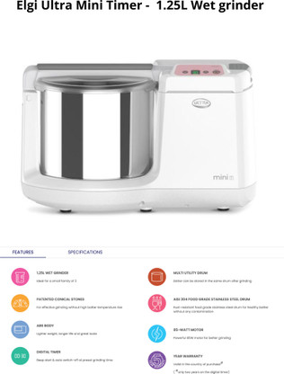 ultra wet grinder online complaint