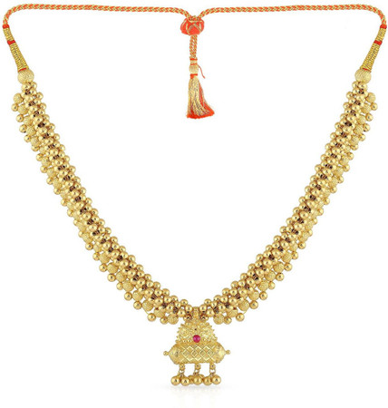 MALABAR GOLD \u0026 DIAMONDS NNKTH062 Collar 