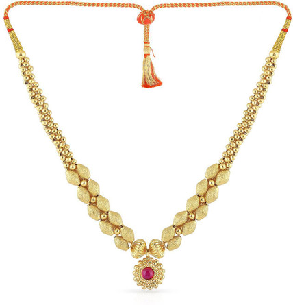 MALABAR GOLD \u0026 DIAMONDS NNKTH062 Collar 