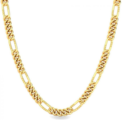 Figaro Chain Yellow Gold Precious Chain 