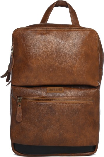 spykar leather duffle bags