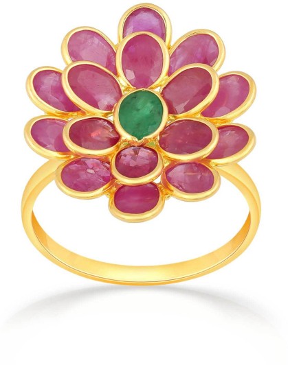 malabar gold ruby ring