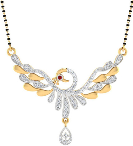 swarovski diamond mangalsutra