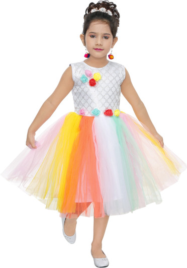 Trendyclub Girls Midi Knee Length 