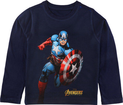 Marvel Avengers Boys Printed Polycotton 