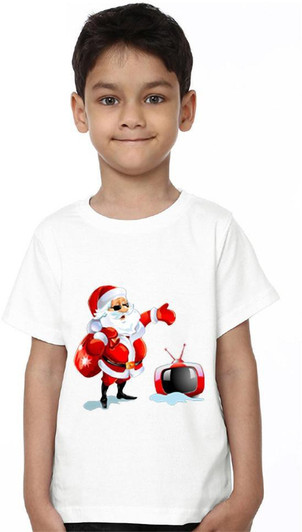 Boys christmas t shirts Clearance