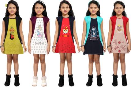 DSP Trends Indi Girls Above Knee Casual Dress